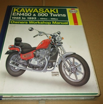 Kawasaki EN 450 & 500 twins manual
