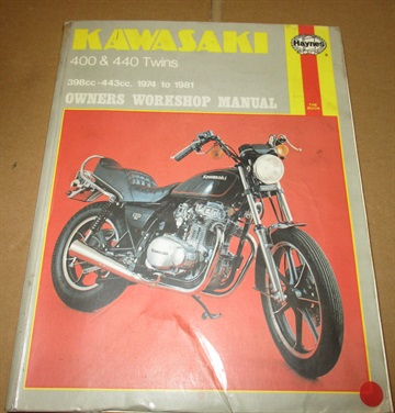 Kawasaki  400 & 440 twins manual