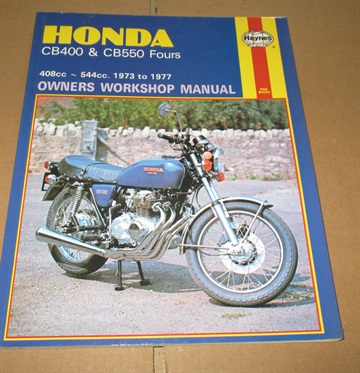 Honda CB 400 & CB 550 four haynes manual
