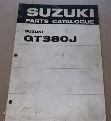 Suzuki GT 380 J part list
