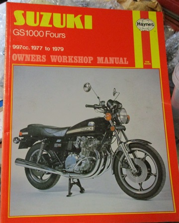 Suzuki GS 1000 manual 