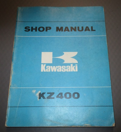 Kawasaki KZ 400 shop manual