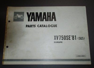 Yamaha xv 750 part list