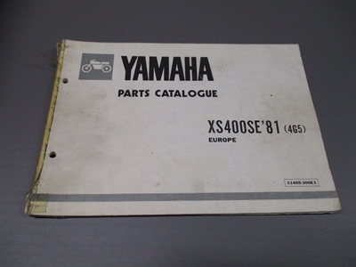 Yamaha XS 400 Part list