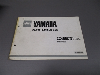 Yamaha XS 250-400 Part list