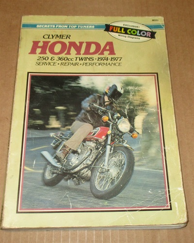 Honda 250-360 Clymer bog