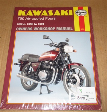 Kawasaki 750 værkstedsmanual NY