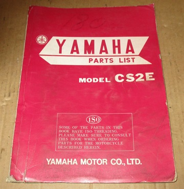 Yamaha CS2E 180 cc part list