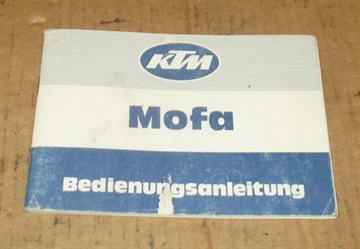 KTM Mofa betjen vejl