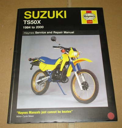 Suzuki TS 50x haynes manual