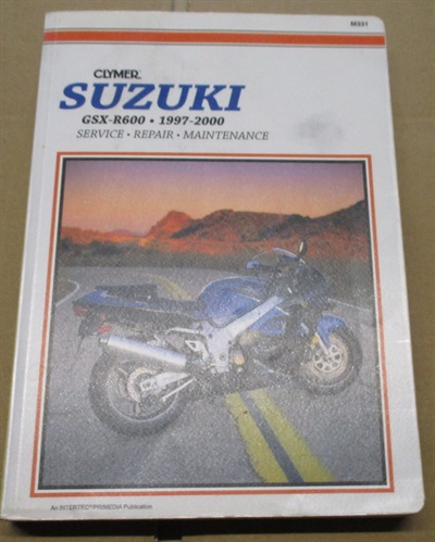 Suzuki GSX-R600 værkstedsbog