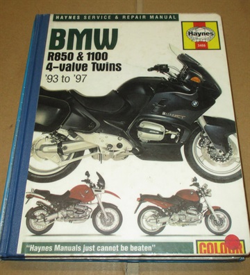 BMV R850 & 1100 haynes manual