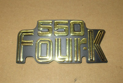 honda cb 550 K3 emblem nyt