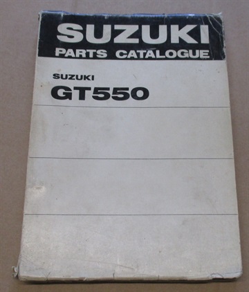 Suzuki GT 550 partlist