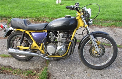 Honda CB 500 four projekt