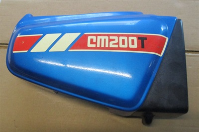 Honda CM 200 T sideskjold blå