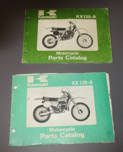 Kawasaki KX 125 Part list