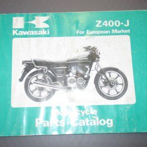 Kawasaki Z 400J part list