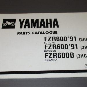 Yamaha FZR 600 Part list