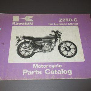 Kawasaki Z 250 Part list