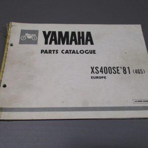 Yamaha XS 400 Part list