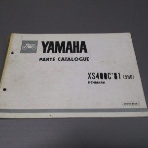 Yamaha XS 250-400 Part list