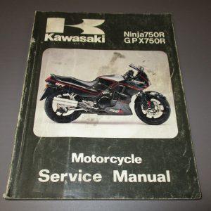 Kawasaki GPX 750R service manual
