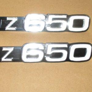 Kawasaki Z 650 emblemer ny