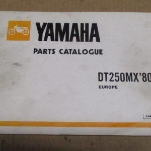 Yamaha DT 250 partlist