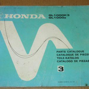 Honda GL 1000 K2 partlist