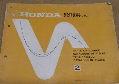 Honda CM 125/185 T part list