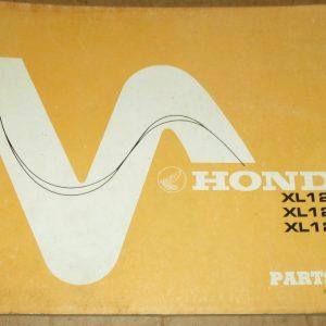 Honda XL 125K2-k4 part list