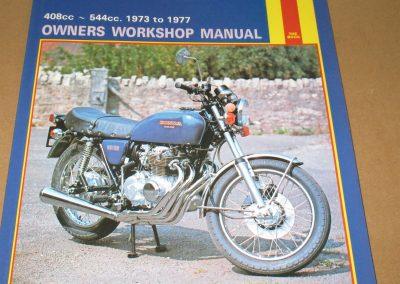 Honda CB 400 & CB 550 four haynes manual