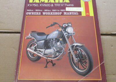Yamaha XV 750-920-981 cc haynes manual