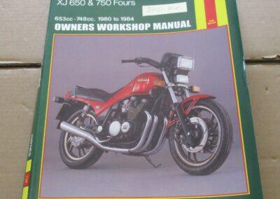 yamaha XJ 650-750 haynes